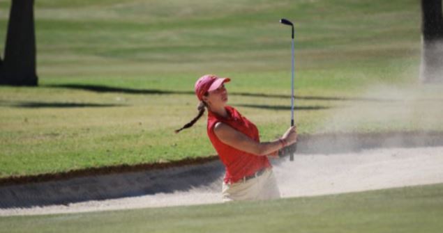 Alba González Fernández con el equipo nacional en el Match Octogonal 2025